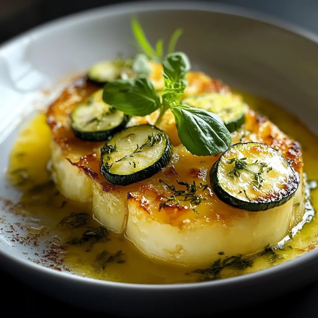 Kartoffel-Zucchini-Gratin nach Johann Lafer