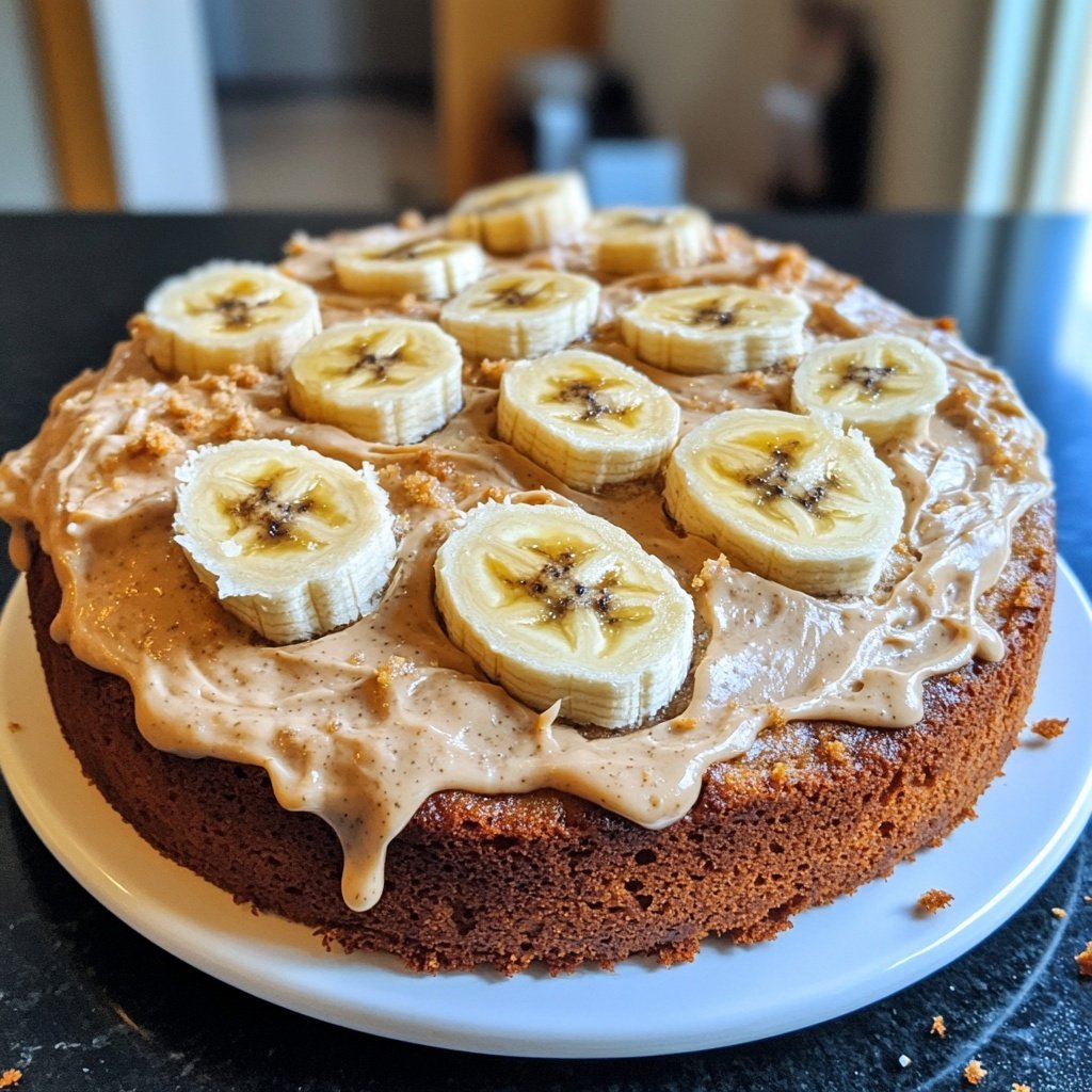 Bananenkuchen mit Frischkäse Frosting