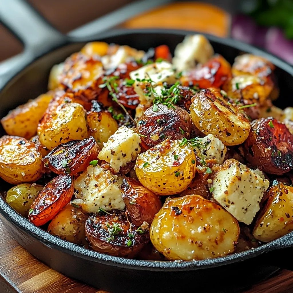 Feta Kartoffeln Ofengemüse