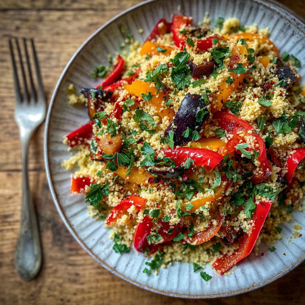 Salat Zum Grillen Mit Couscous