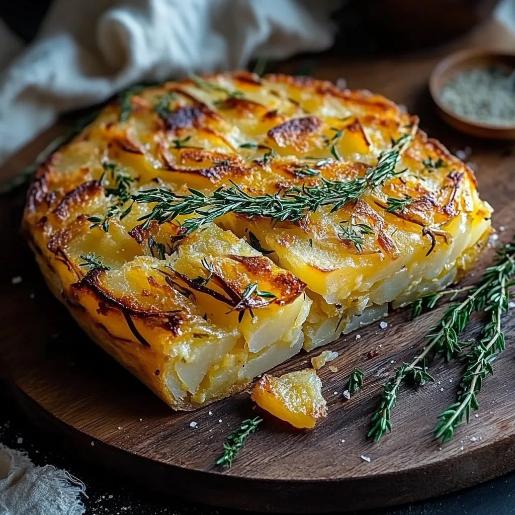 Leckerer vegetarischer Kartoffelauflauf für jeden Tag