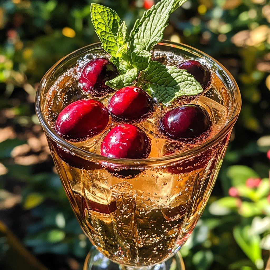 Cranberry-Spritz