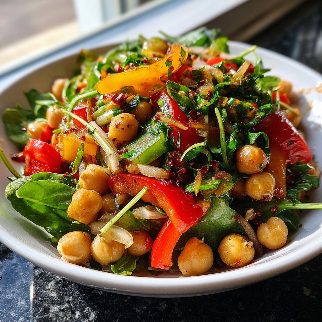 Salate Zum Grillen Mit Kichererbsen