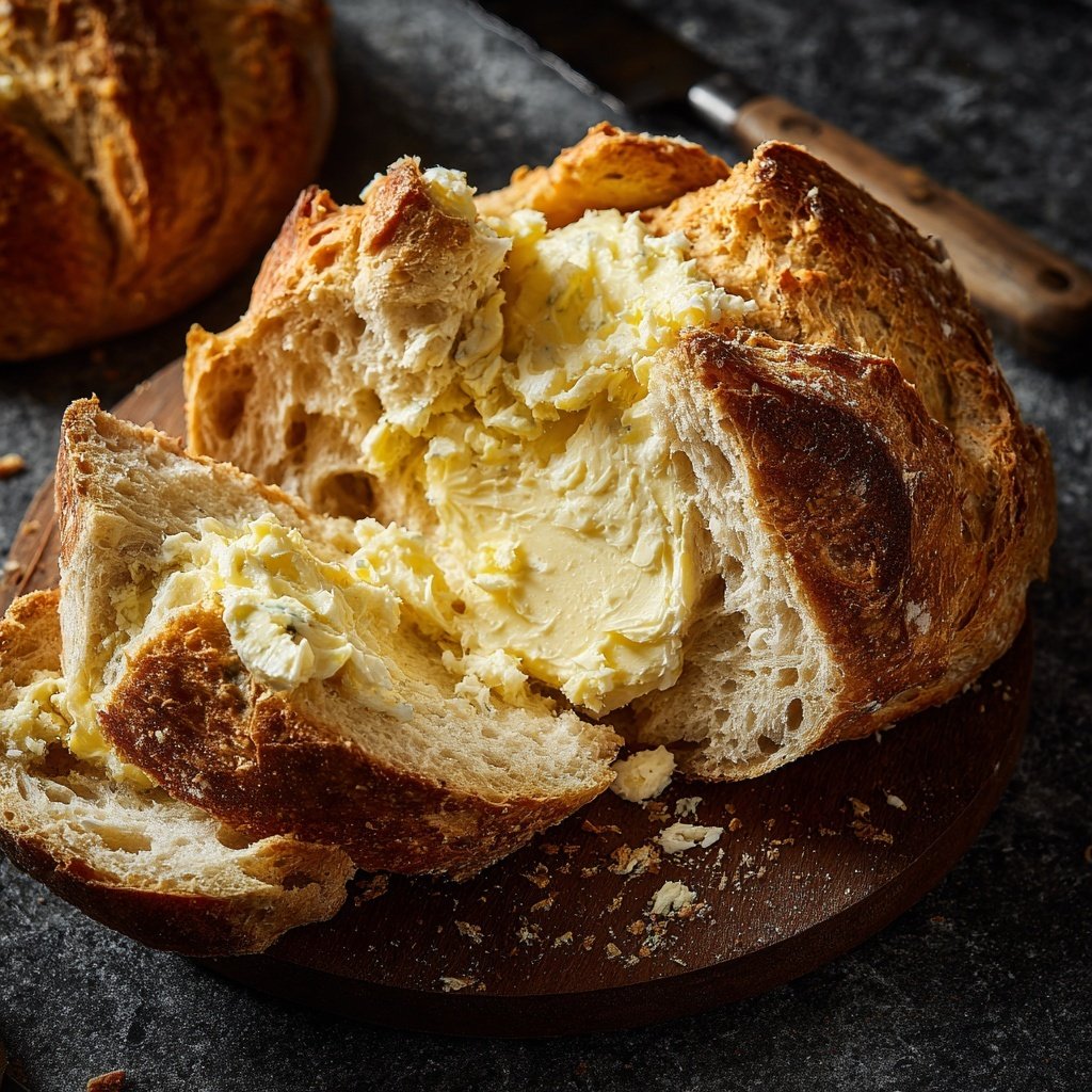Zupfbrot Mit Kräutermargarine