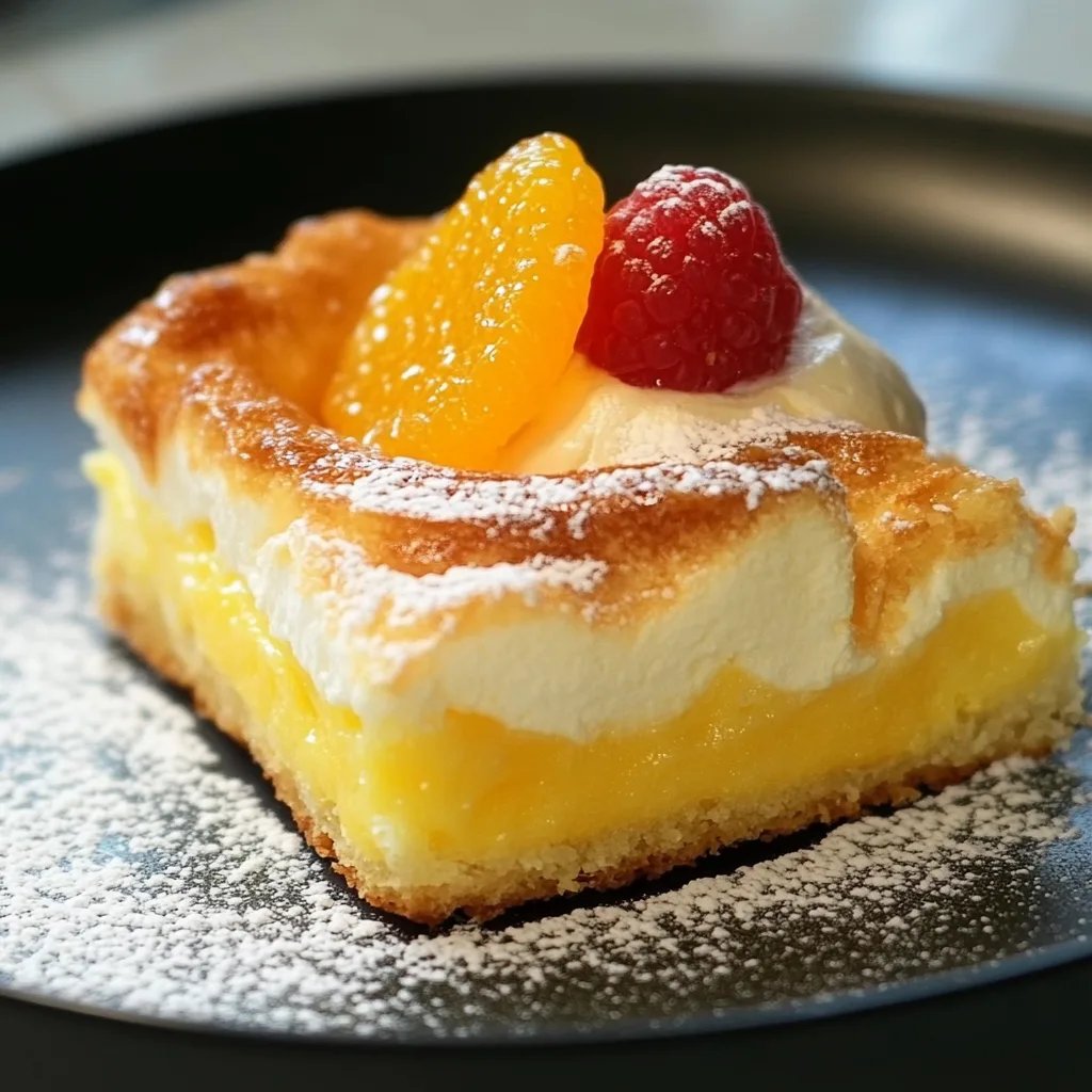 Fantakuchen mit Schmand und Mandarinen