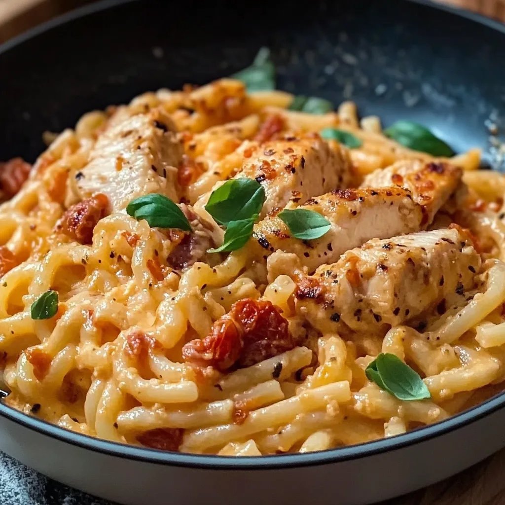 Sun-Dried Tomato Chicken Pasta