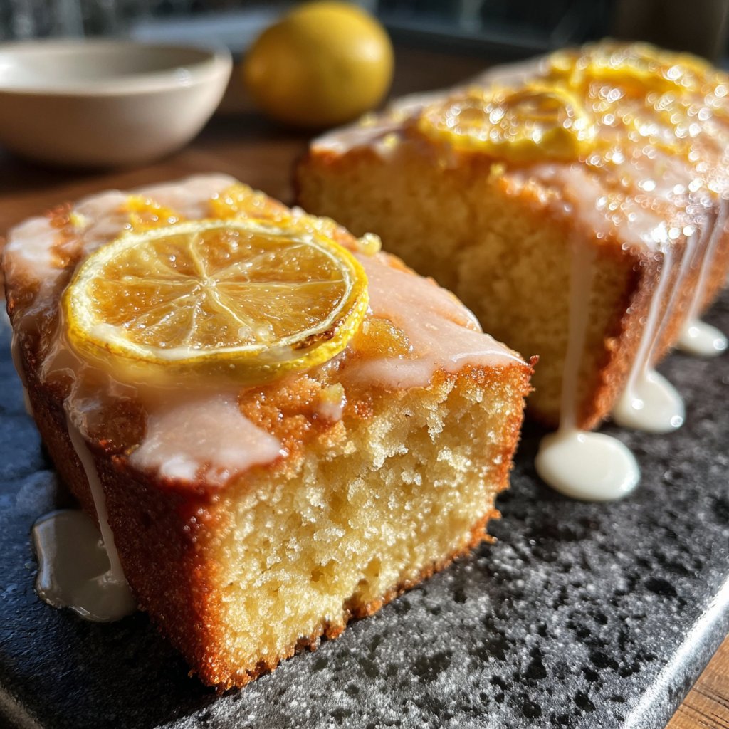 Zitronenkuchen saftig