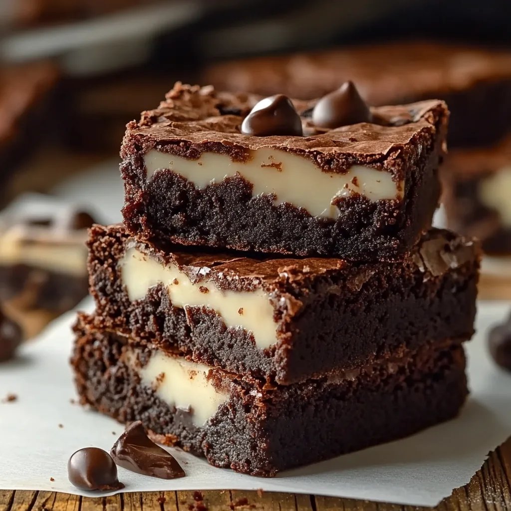 Frischkäse-Brownies