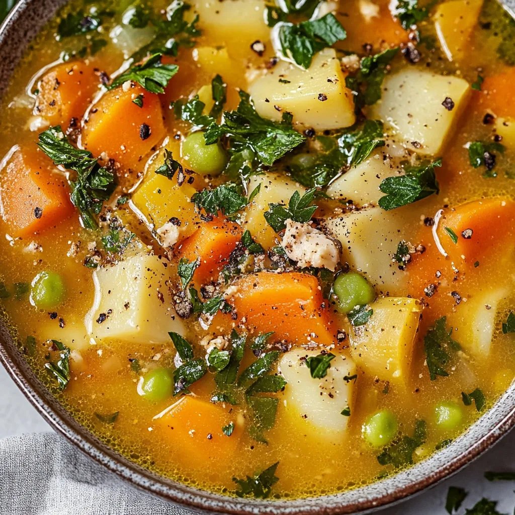 Gesunde Kartoffelsuppe