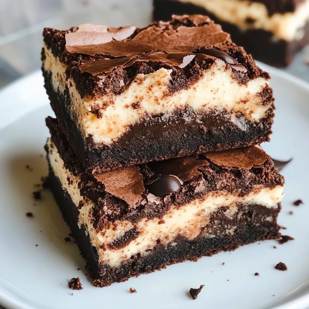 Cheesecake Brownies