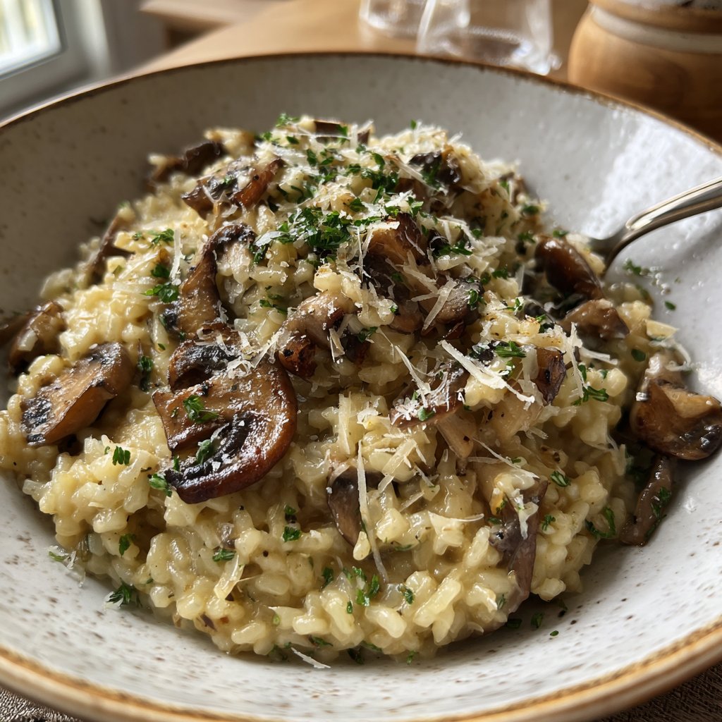 Risotto mit Champignons